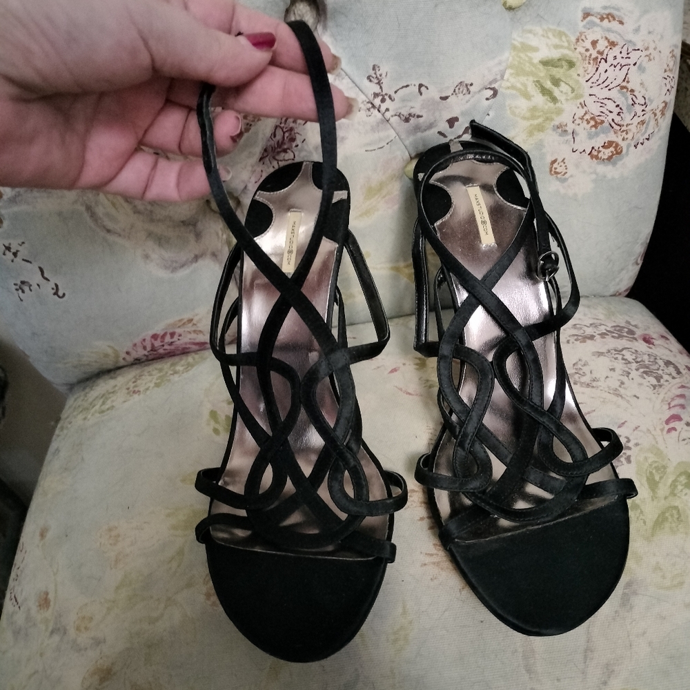 Max Studio open toe high heels